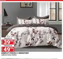 Merkury Market Komplet pościeli z mikrofibry 140x200 cm oferta