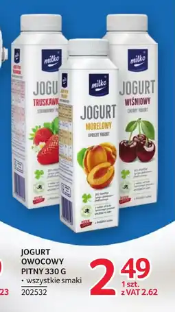 Selgros Jogurt pitny Milko oferta