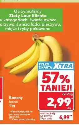 Kaufland Banany luzem oferta