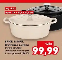 Kaufland Brytfanna żeliwna Spice & Soul oferta