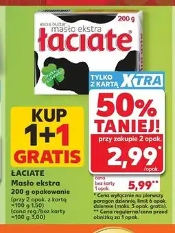 Kaufland Masło ekstra Łaciate oferta