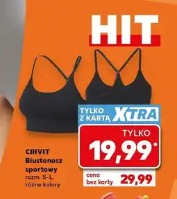 Kaufland Biustonosz sportowy CRIVIT oferta