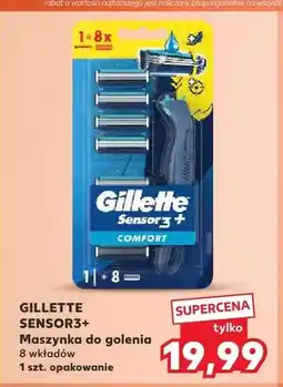 Kaufland Maszynka do golenia Gillette Sensor3+ Comfort oferta