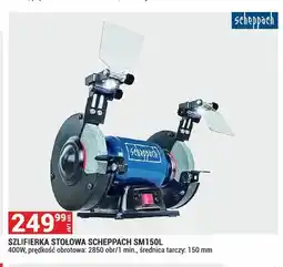 Merkury Market Szlifierka stołowa Scheppach SM150 l oferta