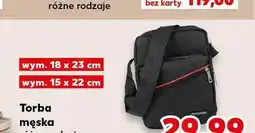 Kaufland Torba męska oferta