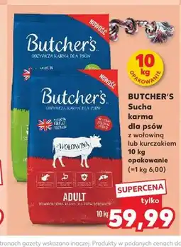Kaufland Sucha karma dla psów Butcher's z wołowiną oferta