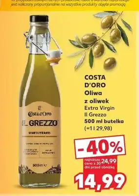 Kaufland Oliwa z oliwek Extra Virgin Il Grezzo Costa d'Oro oferta
