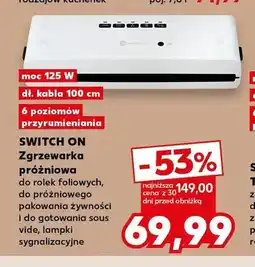 Kaufland Zgrzewarka próżniowa Switch On oferta