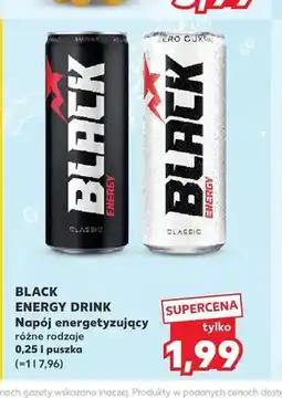 Kaufland Napój energetyzujący Black Classic oferta