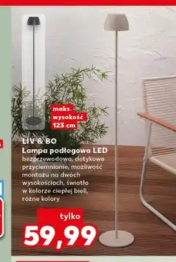 Kaufland Lampa podłogowa LED bezprzewodowa Liv & Bo oferta