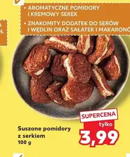 Kaufland Suszone pomidory z serkiem oferta