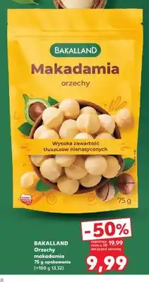 Kaufland Orzechy makadamia Bakalland oferta