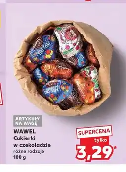 Kaufland Cukierki w czekoladzie Wawel na wagę oferta