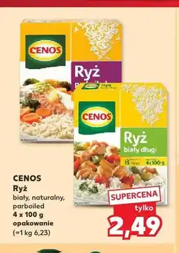 Kaufland Ryż biały długi Cenos 4-pak oferta