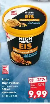 Kaufland Lody High Protein K-Classic oferta
