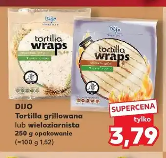Kaufland Tortilla grillowana Dijo oferta
