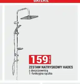 Merkury Market Zestaw natryskowy Hades 1-funkcyjna rączka oferta