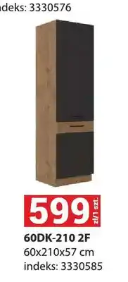 Merkury Market Szafka kuchenna Vigo Grafit 60DK-210 2F oferta