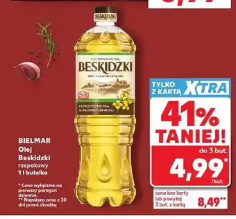 Kaufland Olej rzepakowy Beskidzki Bielmar oferta