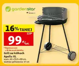 Auchan Grill na kółkach Gardenstar Apollo XL oferta