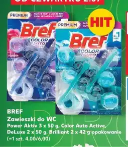 Kaufland Zawieszki do WC Bref Power Aktiv 3-pak oferta