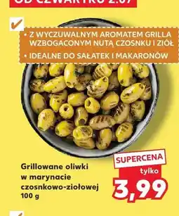Kaufland Grillowane oliwki w marynacie czosnkowo-ziołowej oferta