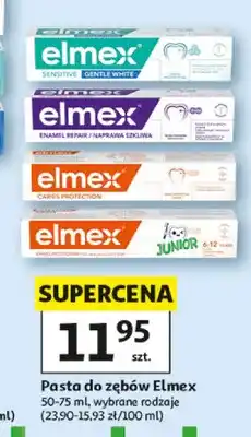 Auchan Pasta do zębów Elmex Sensitive Gentle White oferta