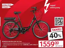 Selgros Rower elektryczny oferta
