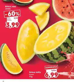 Kaufland Arbuz żółty luzem oferta