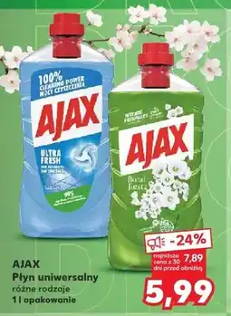 Kaufland Płyn uniwersalny Ajax oferta