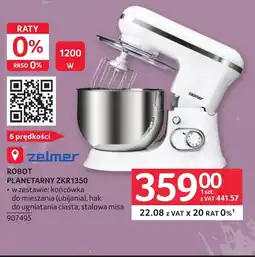 Selgros Robot planetarny Zelmer oferta