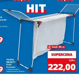 Kaufland Suszarka na pranie Vileda Infinity Flex oferta