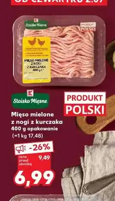 Kaufland Mięso mielone z nogi z kurczaka Stoisko Mięsne oferta