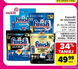 Carrefour Kapsułki do zmywarki Finish Ultimate Plus oferta
