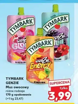 Kaufland Mus owocowy Tymbark Genzie Go oferta