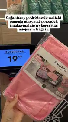 Biedronka Organizery podróżne Smukee Home oferta