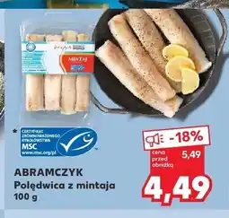 Kaufland Polędwica z mintaja Abramczyk oferta
