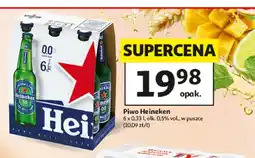 Auchan Piwo bezalkoholowe Heineken oferta
