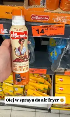 Biedronka Olej w sprayu do air fryer La Española oferta