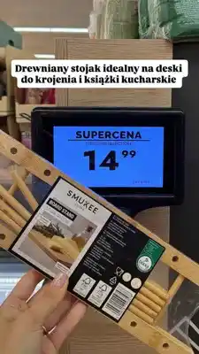 Biedronka Stojak na deski Smukee Home oferta