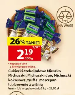 Auchan Cukierki czekoladowe Mieszko Michaszki oferta