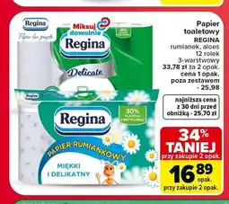 Carrefour Papier toaletowy Regina Aloes 12-pak oferta