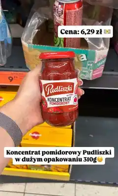 Biedronka Koncentrat pomidorowy Pudliszki oferta