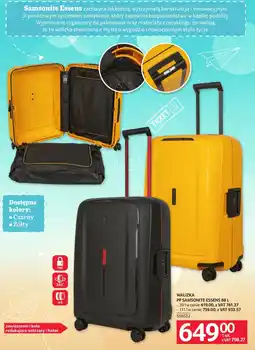 Selgros Walizka Samsonite oferta