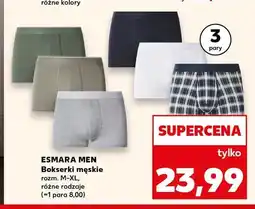 Kaufland Bokserki męskie Esmara Men 3-pak oferta
