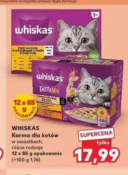 Kaufland Karma dla kotów Whiskas oferta