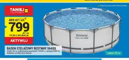 Merkury Market Basen stelażowy Bestway 56420 oferta