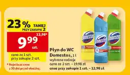 Auchan Płyn do WC Domestos Citrus oferta