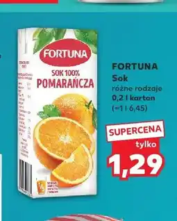 Kaufland Sok Fortuna Pomarańcza oferta
