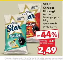 Kaufland Chrupki Star Maczugi ketchup oferta